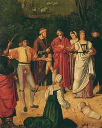 Das Urteil Salomos, 1505